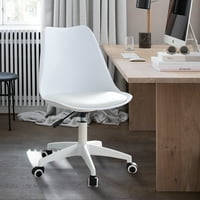 Aukfa ergonómikus irodai szék - Modern íróasztal -szék - Fehér