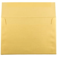 Egy boríték, 5.5x8. 1, Arany metál, 50 Csomag