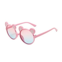 Multitrust lányok fiúk aranyos medve alakú anti-UV napszemüveg strand