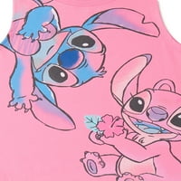 Lilo & Stitch Girls grafikus tartály teteje, 3-csomag, méret 4-16