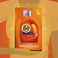 Tide Ecobo Original HE, folyékony mosószert tölt be, fl oz