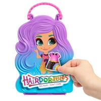 Hairdorables gyűjthető babák, sorozat 4, stílusok változhatnak, Gyerekjátékok korosztály számára, Ajándékok és ajándékok