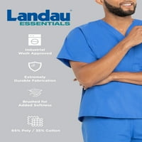 Landau Unise Essentials modern testreszabott illeszkedés lélegző fakulási ellenálló zsebek húzózsinór rakomány, 2029