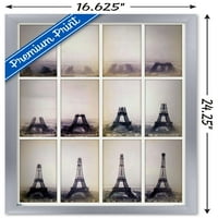 Eiffel-Torony Építése Time Lapse Fal Poszter, 14.725 22.375