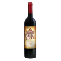 Puerta de Hierro Merlot bor, ML, palack