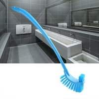 WC-Kefe Műanyag Hordozható Hosszú Nyelű Fürdőszoba WC-Tál Bozót Kétoldalas Tisztító Kefe