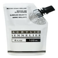 Sennelier Artists ' akril közepes, fényes lakk, 120ml