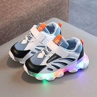 Kigyullad cipő gyerekeknek Gyerekek gyerekek Baba lányok cipők Bling Led fény világító Sport cipő