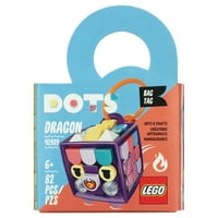 DOTS Bag Tag Sárkány DIY kézműves dekorációs készlet gyerekeknek, akik szeretik az állati játékokat